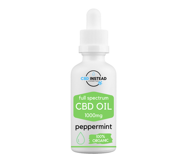 Organic CBD Oil 1000mg (Peppermint)
