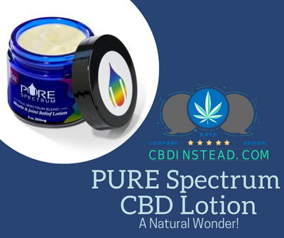 PURE Spectrum CBD Lotion: A Natural Wonder