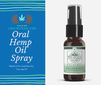 Oral Hemp CBD Spray: What's It For And How Do You Use It?