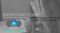 Borderline Personality Disorder and CBD