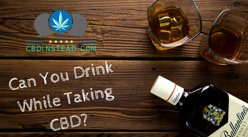 Can You Drink While Taking CBD?