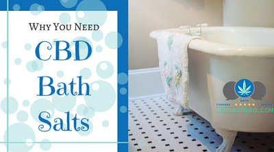 Why You Need CBD Bath Salts