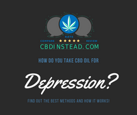 How Do You Take CBD Oil For Depression?