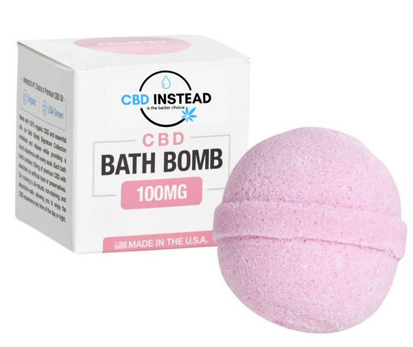 Pink CBD Bath Bomb