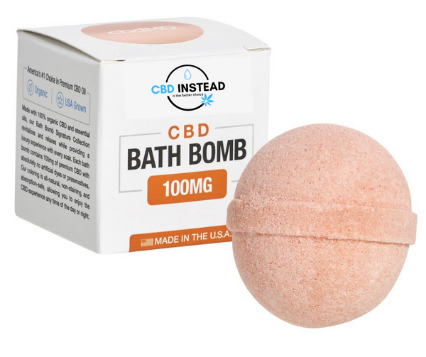 Orange CBD Bath Bomb