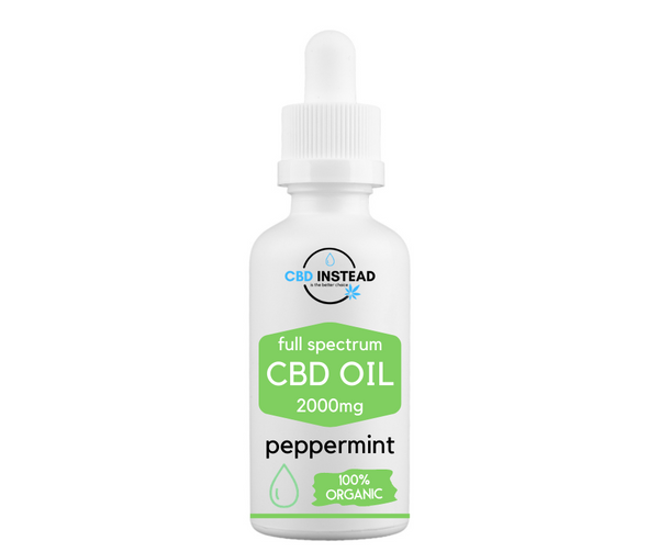 Organic CBD Oil 2000mg (Peppermint)